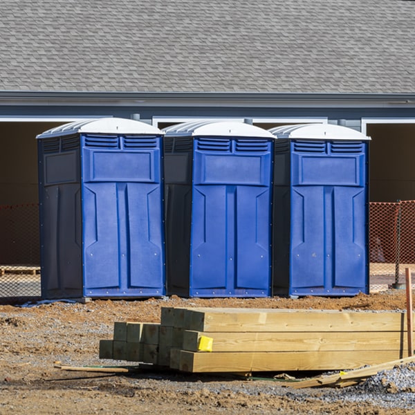 how do i determine the correct number of portable restrooms necessary for my event in West Lakeland Minnesota
